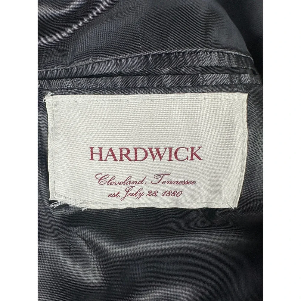 Hardwick Tuxedo Mens 44 Regular Black Worsted Wool 36x30 Pants USA Made
